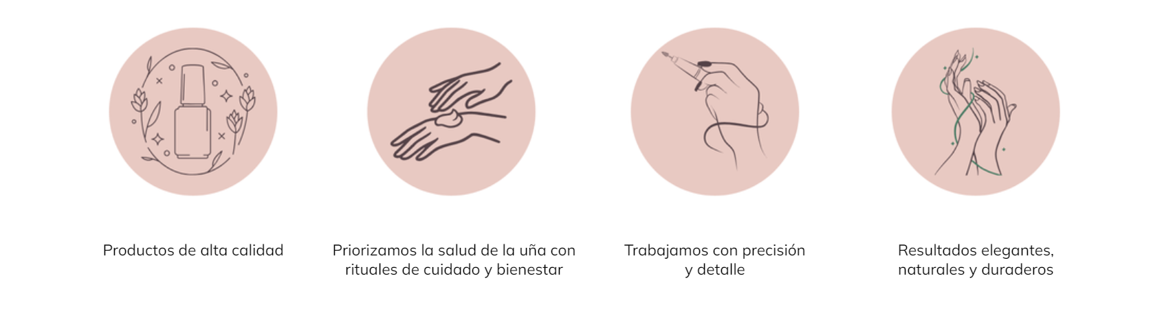 uñas con diseño personalizado